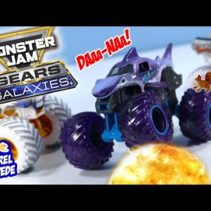 Monster Jam Gears and Galaxies Trucks Walmart Collection