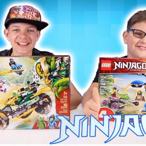 We're Still Here!! Lego NINJAGO Lloyd's Chopper Bike Unboxing Build Review!!!!