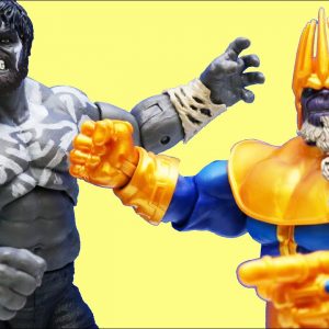 Marvel Legends Series The Infinity Gauntlet Thanos Vs Gamerverse Hulk | Uncle Hulk Goes To Jail