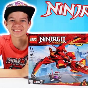 Lego NINJAGO Kai Fighter Unboxing Build Review!!