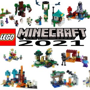 All Lego Minecraft Sets 2021 Speed Build Compilation