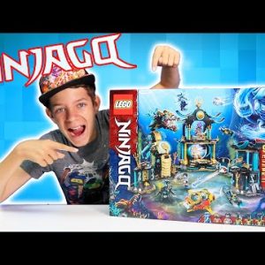 NEW 2021 Lego NINJAGO Temple of the Endless Sea Unboxing BUILD Review!