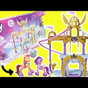 My Little Pony A New Adventure Movie 2021 Royal Racing Ziplines with Princess Petals and Cloudpuff