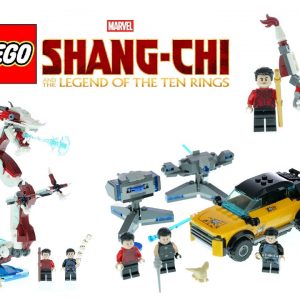 All LEGO Marvel Shang Chi and the Legend of the ten Rings Sets 2021 Speed Build Compilation