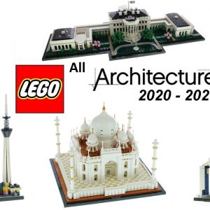 All Lego Architecture Sets 2020-2021 - Lego Speed Build