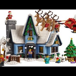 LEGO Winter Village Santa's Visit & Santa's Sleigh pics & thoughts! 10293 + 40499