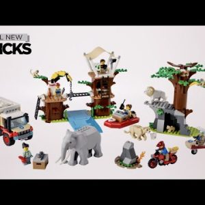 Lego City 60307 Wildlife Rescue Camp Speed Build