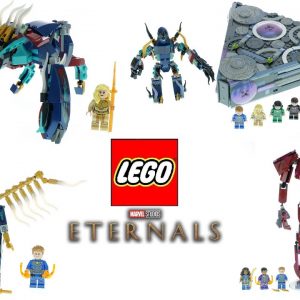 LEGO Marvel Eternals Compilation of all Sets 2021 - Lego Speed Build Review