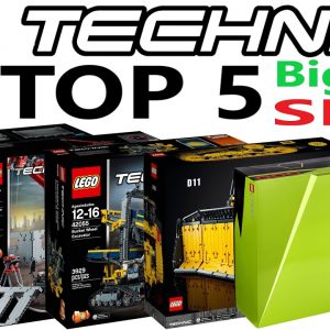 Top 5 Biggest LEGO Technic Sets of all Time - Lego Speed Build Review