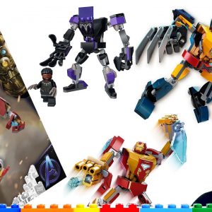 Four LEGO 2022 Marvel Mechs revealed! Iron Man, Wolverine, Black Panther