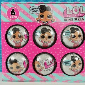 LOL Surprise Bling Series Dolls 6 Pack Unboxing Review | PSToyReviews