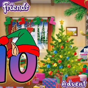 It's day 10, we're in double digits! Lego Friends Advent Calendar 2021 build & review