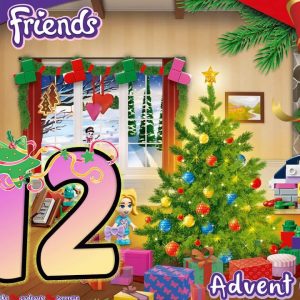 December 12, we’re halfway there! Lego Friends Advent Calendar 2021