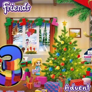 Door number 3 of Lego Friends Advent Calendar 2021 - build & review