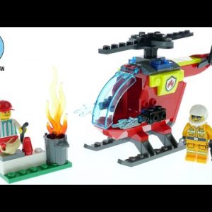 LEGO City 60318 Fire Helicopter - LEGO Speed Build Review