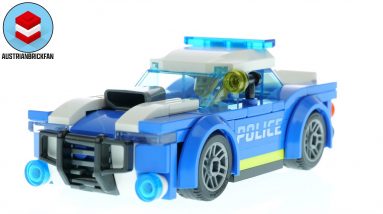 LEGO City 60318 Police Car - LEGO Speed Build Review