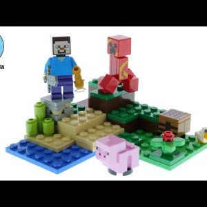 LEGO Minecraft 21177 The Creeper Ambush - LEGO Speed Build Review