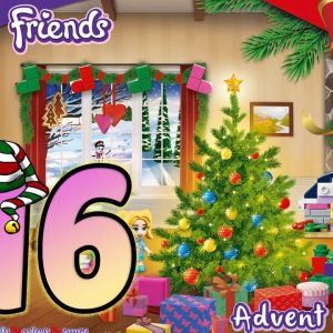16 December, let's open the next door! Lego Friends Advent Calendar 2021 build & review