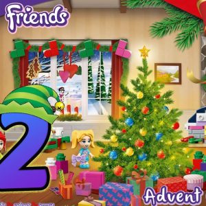It's December 2 which means another door! Opening Lego Friends Advent Calendar 2021