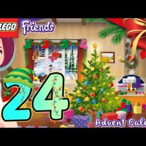 It's Christmas Eve and time to open the last door! Lego Friends Advent Calendar 2021