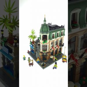 Boutique Hotel - LEGO Creator 10297 #shorts