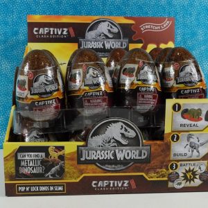 Jurassic World Clash Edition Captivz Lava Slime & Dinosaur Unboxing Review | PSToyReviews