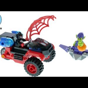 LEGO Marvel 10781 Miles Morales: Spider Man’s Techno Trike – LEGO Speed Build Review