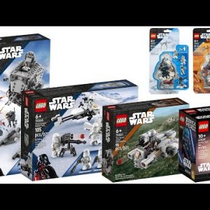 All LEGO Star Wars Sets January 2022 Compilation/Collection Speed Build