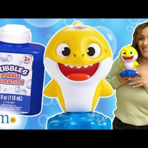 Baby Shark Bubble & Sing Machine from Little Kids, Inc. Review!
