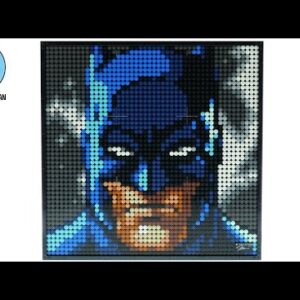 LEGO Art 31205 Jim Lee Batman - LEGO Speed Build Review