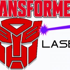 Transformers Autobot Symbol with a Laser! #transformers