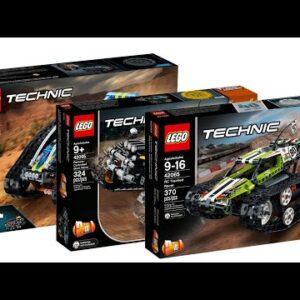 All LEGO Technic Tracked Racers 2017 - 2022 CompilationCollection Speed Build