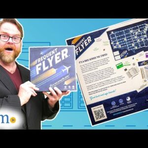 Frequent Flyer Game from Frequent Games LLC. Instructions + Review!