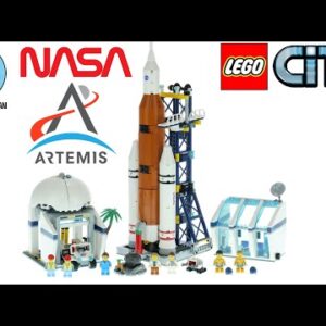 LEGO City 60351 Rocket Launch Center Speed Build - AustrianBrickFan