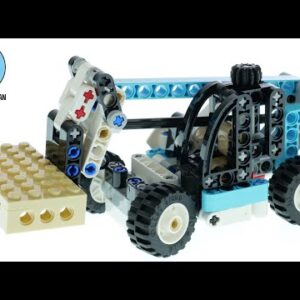 LEGO Technic 42133 Telehandler – LEGO Speed Build Review