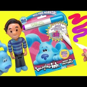 Blues Clues Imagine Ink Coloring Activity Book with Magic Marker + Josh