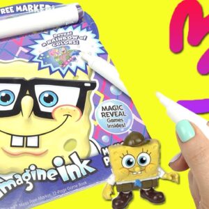 Spongebob Square Pants Imagine Ink Coloring Activity Book with Magic Marker