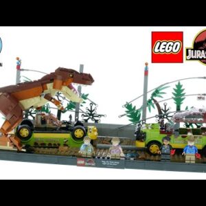 LEGO Jurassic Park 76956 T. rex Breakout Speed Build