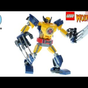 LEGO Marvel 76202 Wolverine Mech Armor - LEGO Speed Build Review