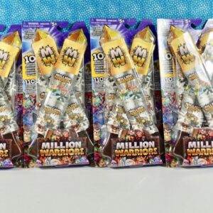 Million Warriors 10 Pack Blind Bag Figure Unboxing Review | PSToyReviews