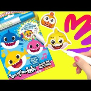 Baby Shark Imagine Ink Activity Coloring Book with Magic Marker