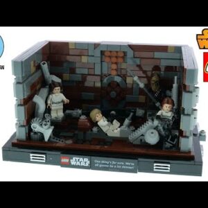 LEGO Star Wars 75339 Death Star Trash Compactor Diorama Speed Build jpg