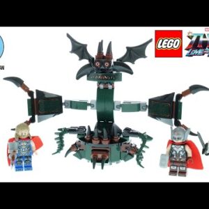 LEGO Marvel Thor Love and Thunder 76207 Attack on New Asgard Speed Build