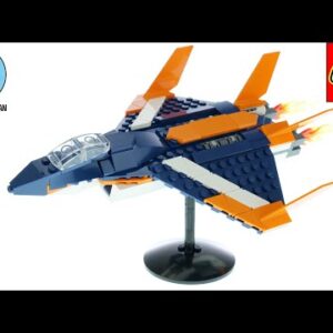 LEGO Creator 31126 Supersonic Jet Speed Build