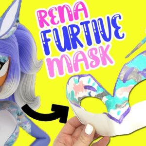 Miraculous Ladybug DIY Face Mask for Rena Furtive! Character Dress Up