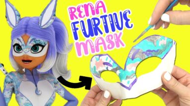 Miraculous Ladybug DIY Face Mask for Rena Furtive! Character Dress Up