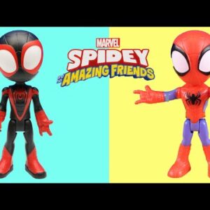 Spider-Man Adventure | Marvel's Spidey And His Amazing Friends | Toy Compilation