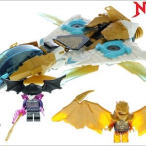 LEGO Ninjago 71770 Zane's Golden Dragon Jet Speed Build