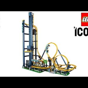 New LEGO Rollercoaster with 2 Loops!! LEGO Icons 10303 LOOP COASTER