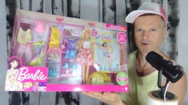 Barbie Fashion Combo Deluxe Doll Fashion 40+ Looks GFB83 cute reversible pastel UNBOXING REVIEW